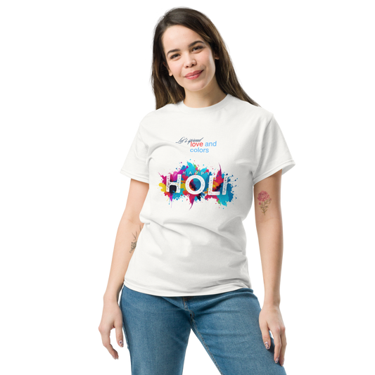 Celebrate Holi in Style with Our Vibrant Festival T-Shirts for Women's'! 🎨✨