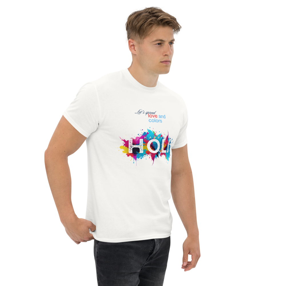 Celebrate Holi in Style with Our Vibrant Festival T-Shirts for Men's! 🎨✨