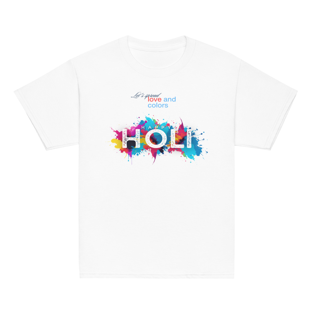 Celebrate Holi in Style with Our Vibrant Festival T-Shirts for Kids! 🎨✨