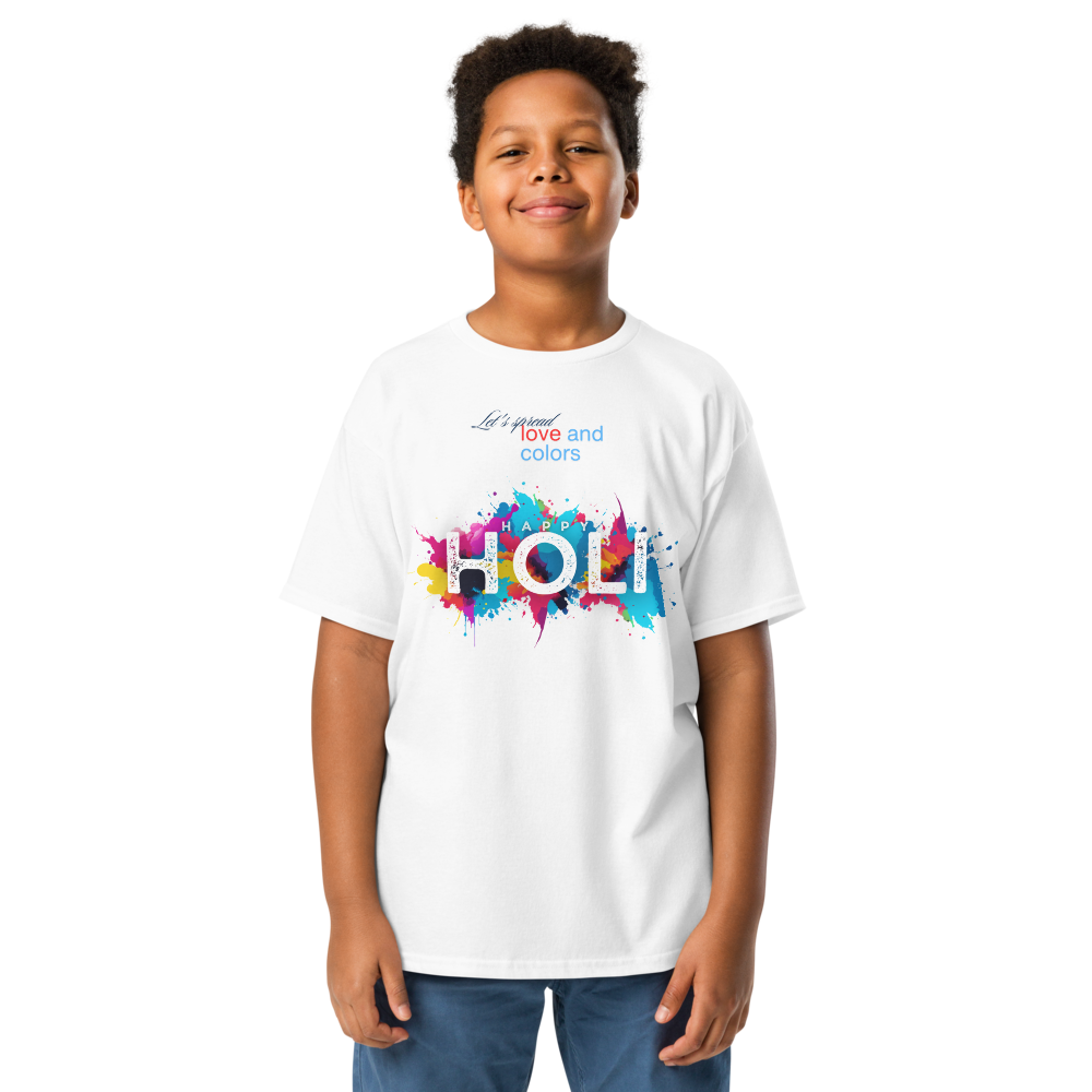 Celebrate Holi in Style with Our Vibrant Festival T-Shirts for Kids! 🎨✨