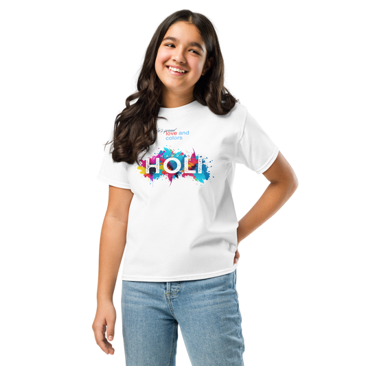 Celebrate Holi in Style with Our Vibrant Festival T-Shirts for Kids! 🎨✨