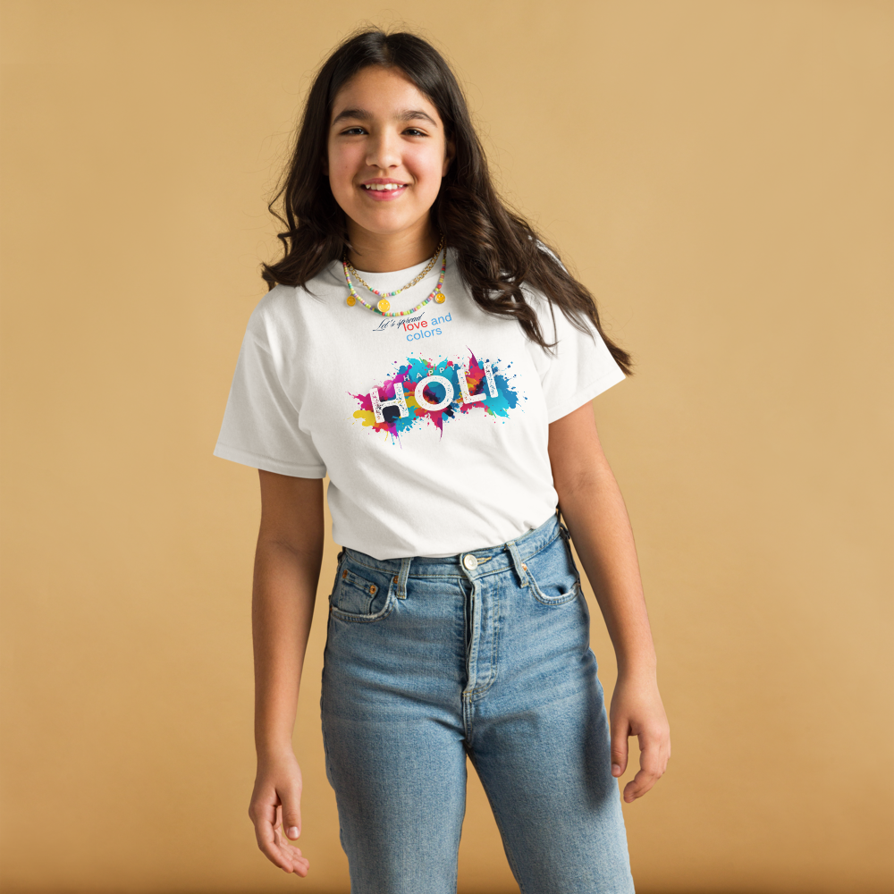 Celebrate Holi in Style with Our Vibrant Festival T-Shirts for Kids! 🎨✨