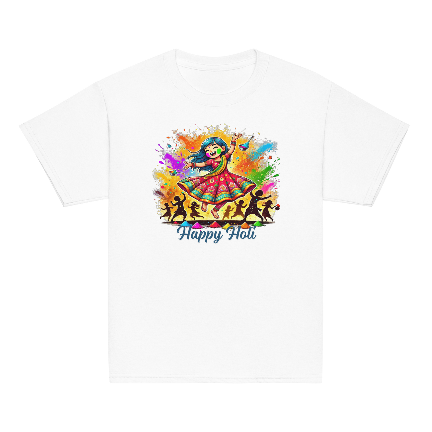 Celebrate Holi in Style with Our Vibrant Festival T-Shirts for Kids! 🎨✨