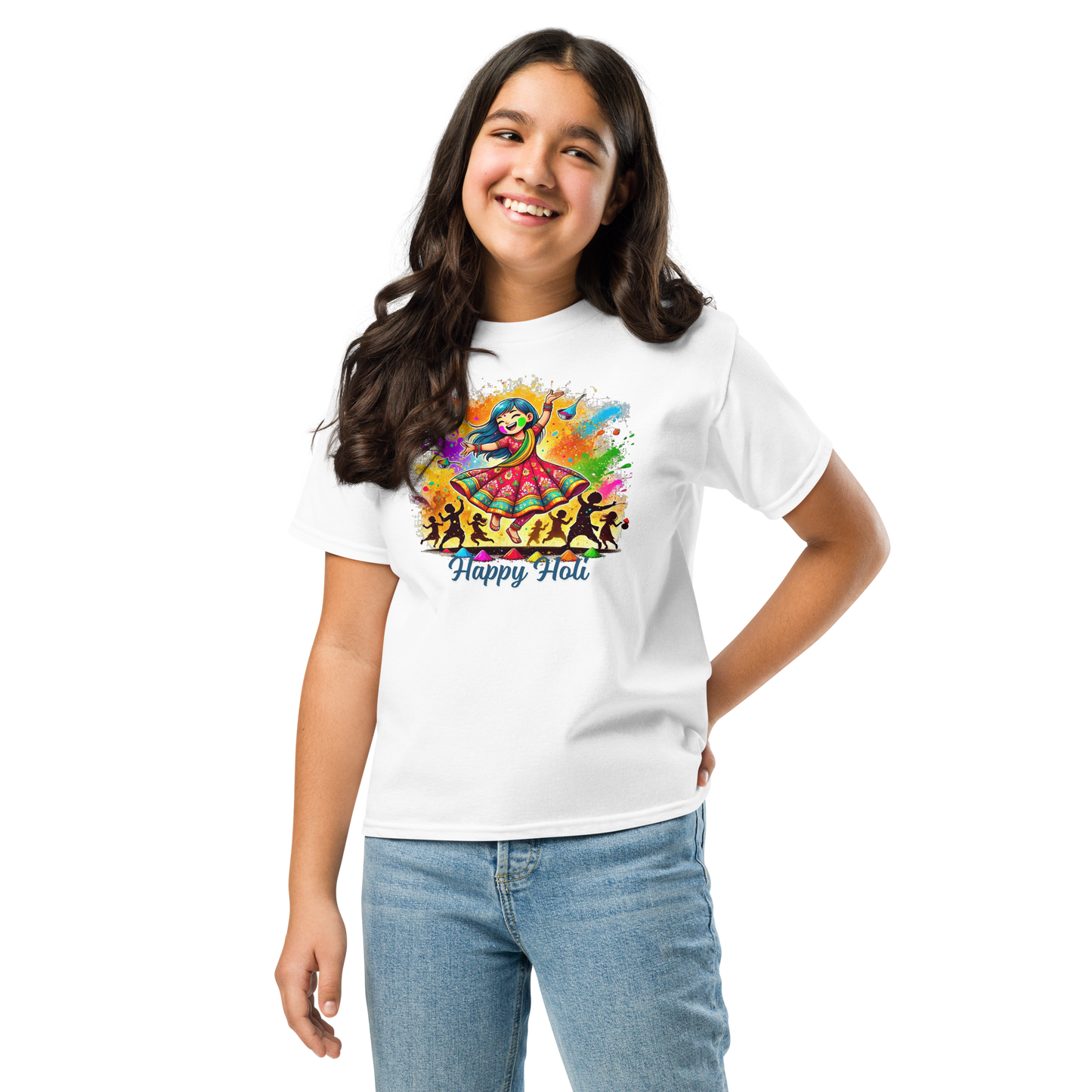Celebrate Holi in Style with Our Vibrant Festival T-Shirts for Kids! 🎨✨
